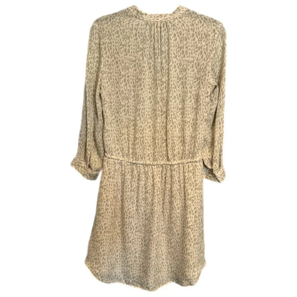 Babaton Bennett Dress Size XS 100% Silk Giraffe Print Mini Travel DAMAGED READ - Picture 3 of 15